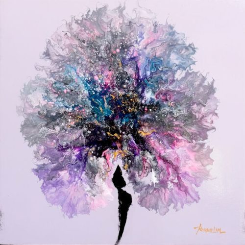 Gentleness, 24x24 Inches, Acrylic on Canvas, 2025 - Image 1