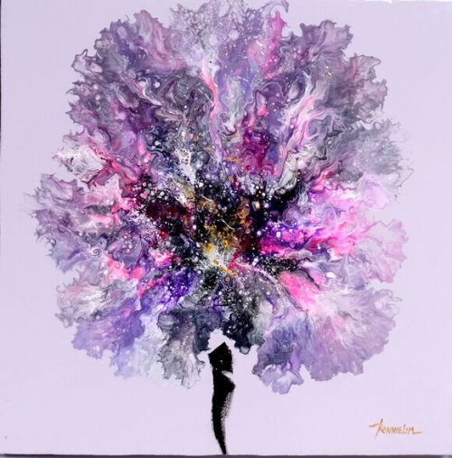 Joy, 24x24 Inches, Acrylic on Canvas, 2025 - Image 1