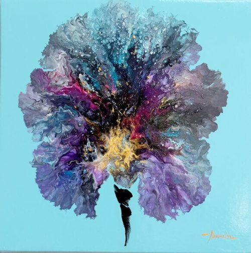 Patience, 24x24 Inches, Acrylic on Canvas, 2025 - Image 1