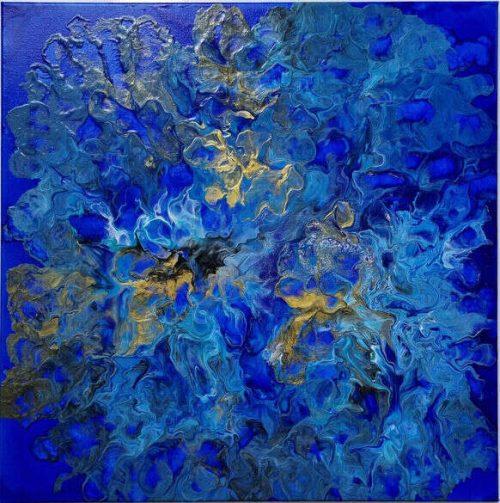 Sanctuary, 24x24 Inches, Acrylic on Canvas, 2023 - Image 1